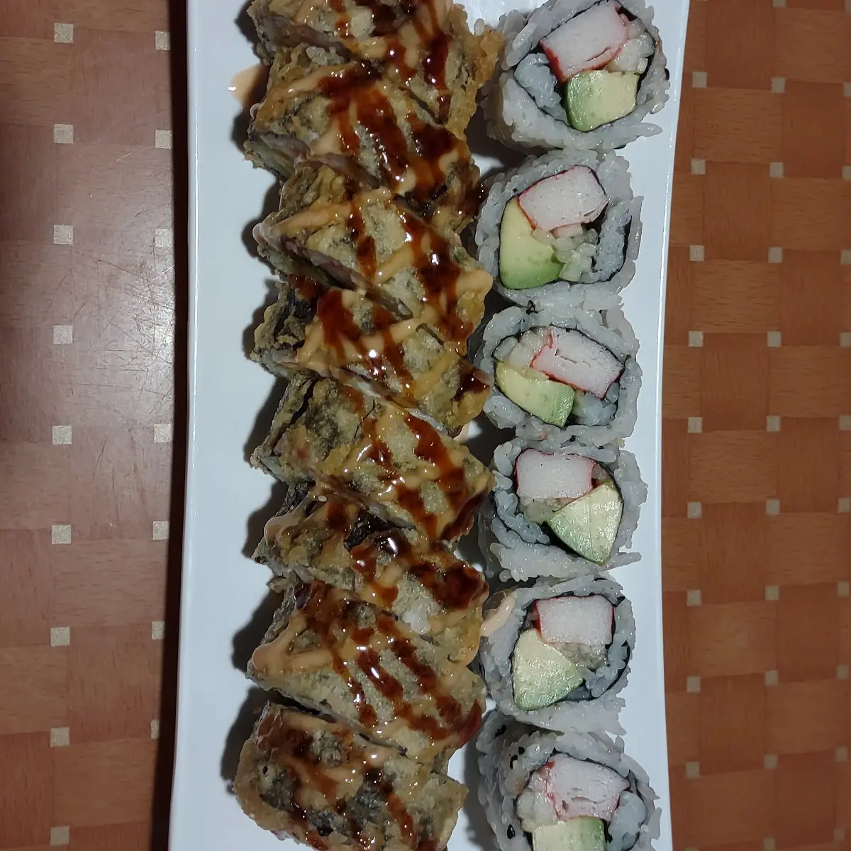 Sushi Roll and California Roll
