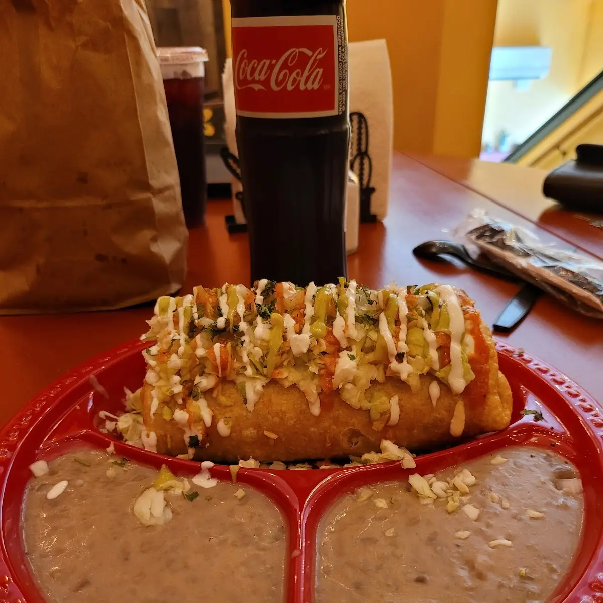Chili Verde Chimichanga