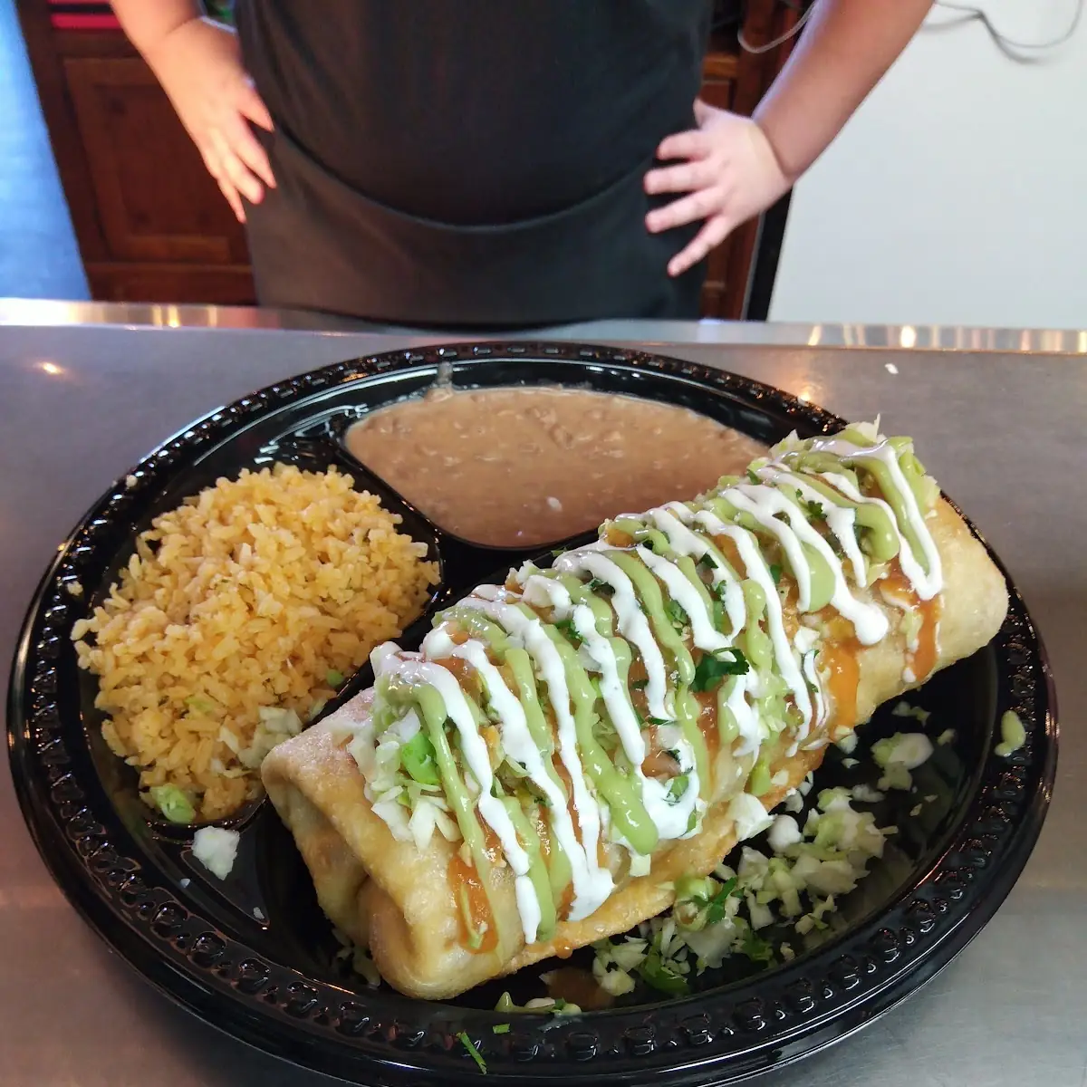 Chimichanga w Chile Verde