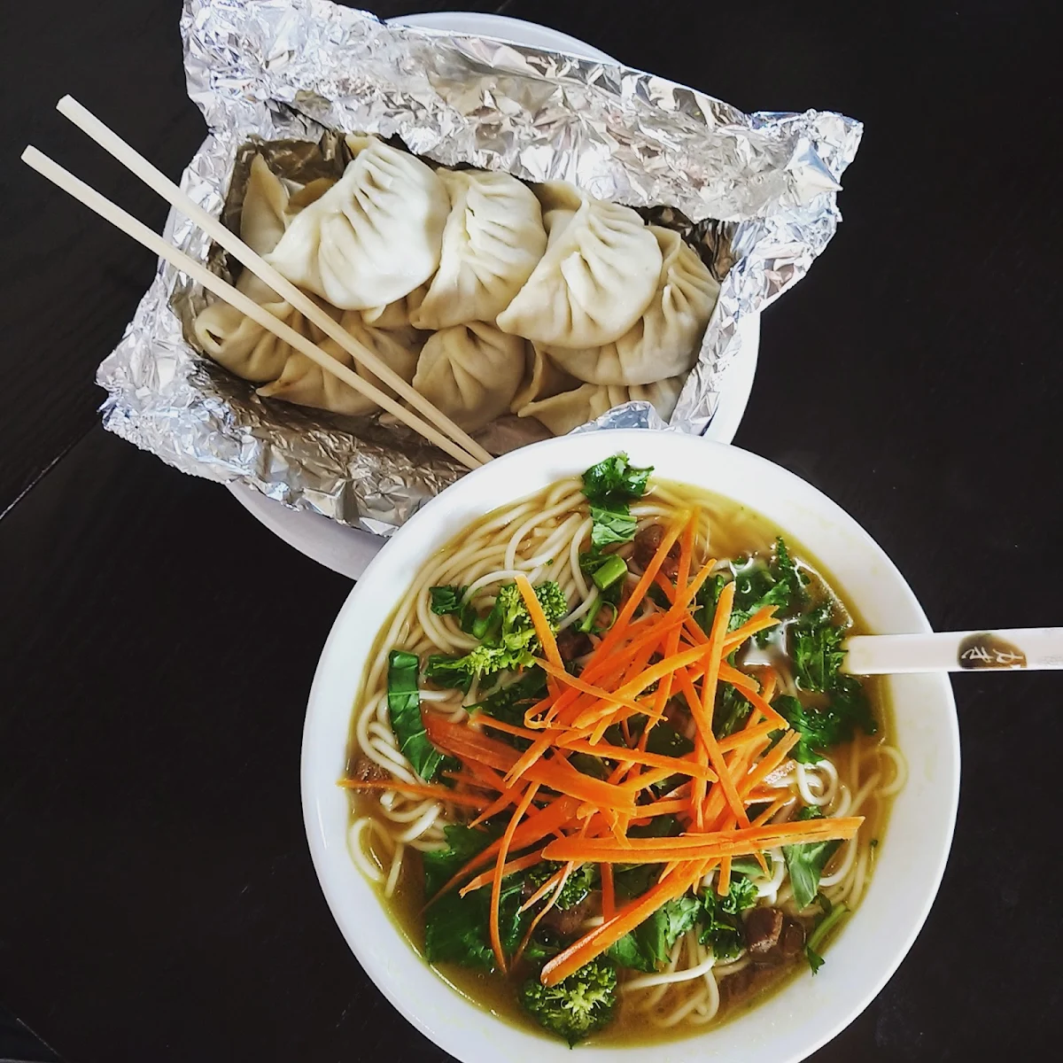 Beef Momo Soup