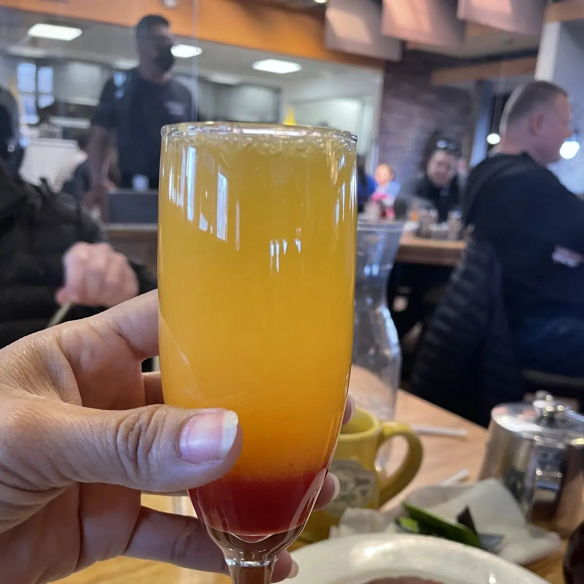 Strawberry Mimosa