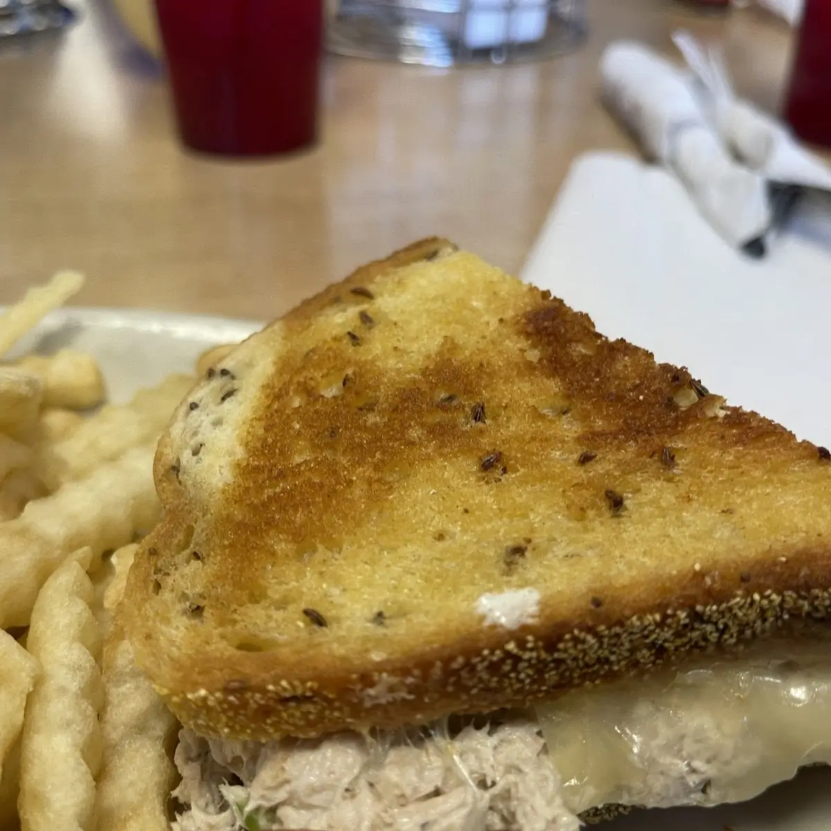 Grilled Tuna Melt Sandwich
