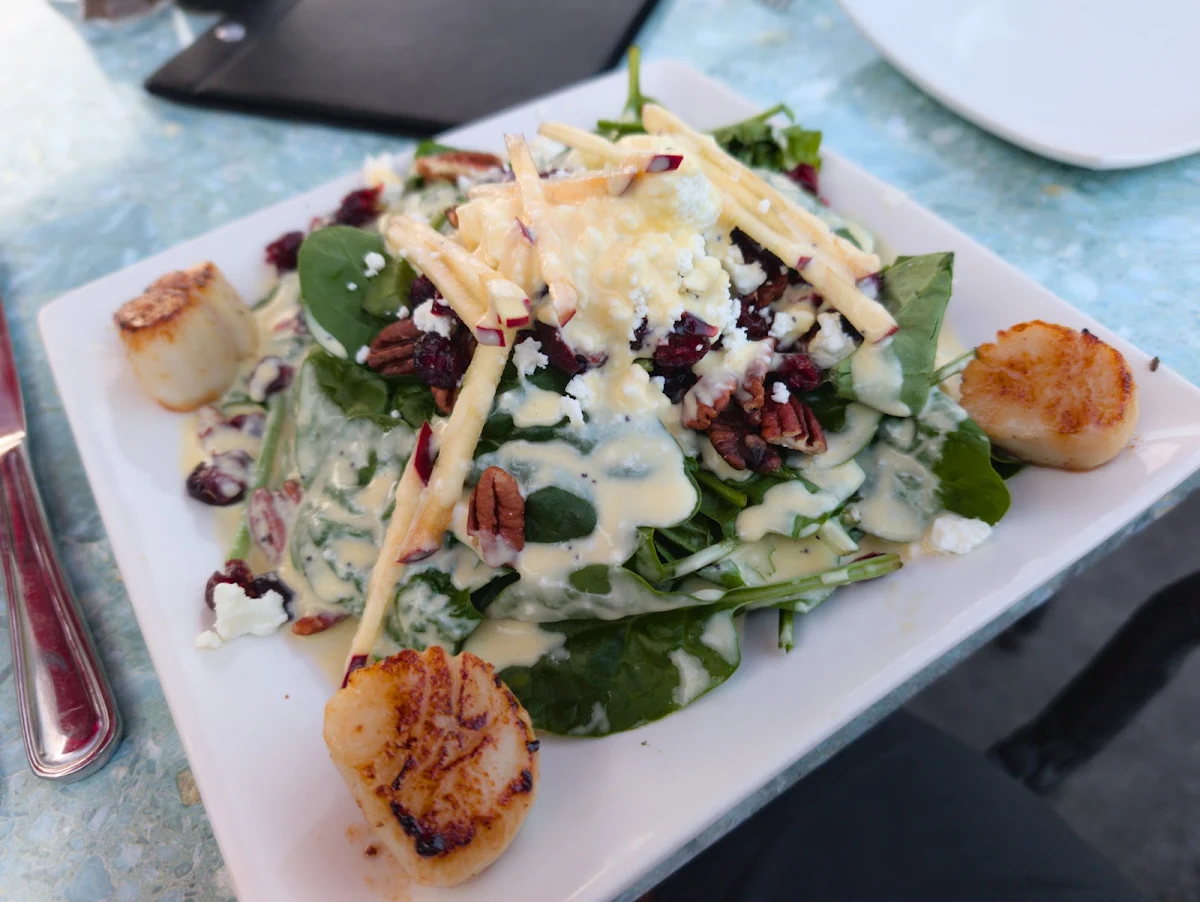 Salad with Scallops