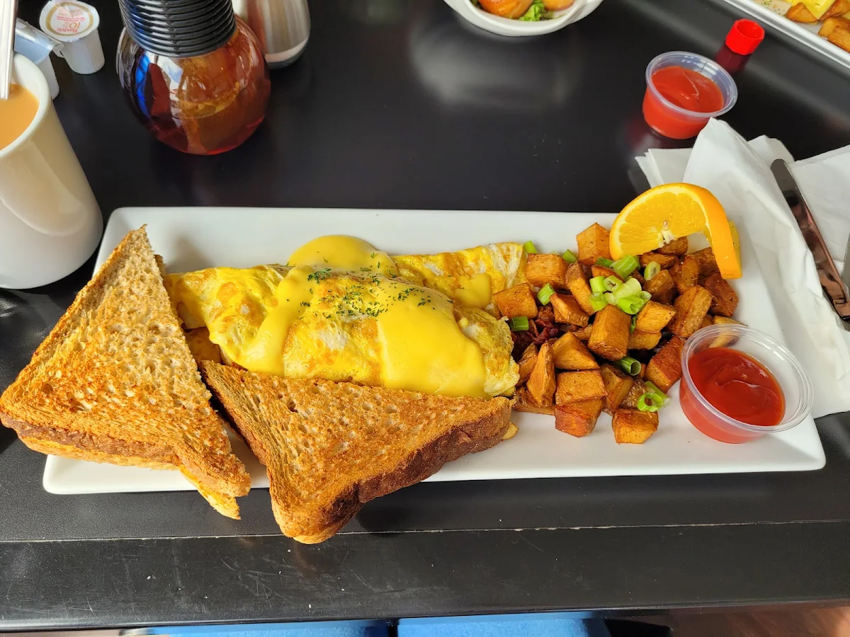 Scallop Omelette