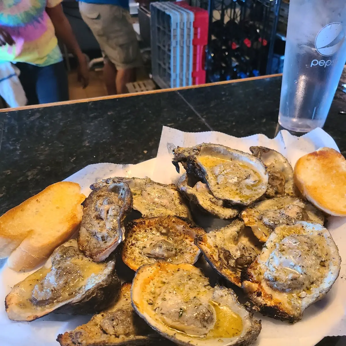 Char-Grilled Oysters
