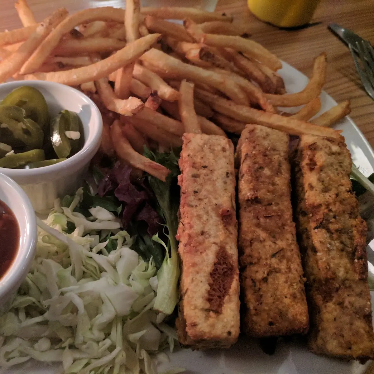 Fried Tofu Sandwich
