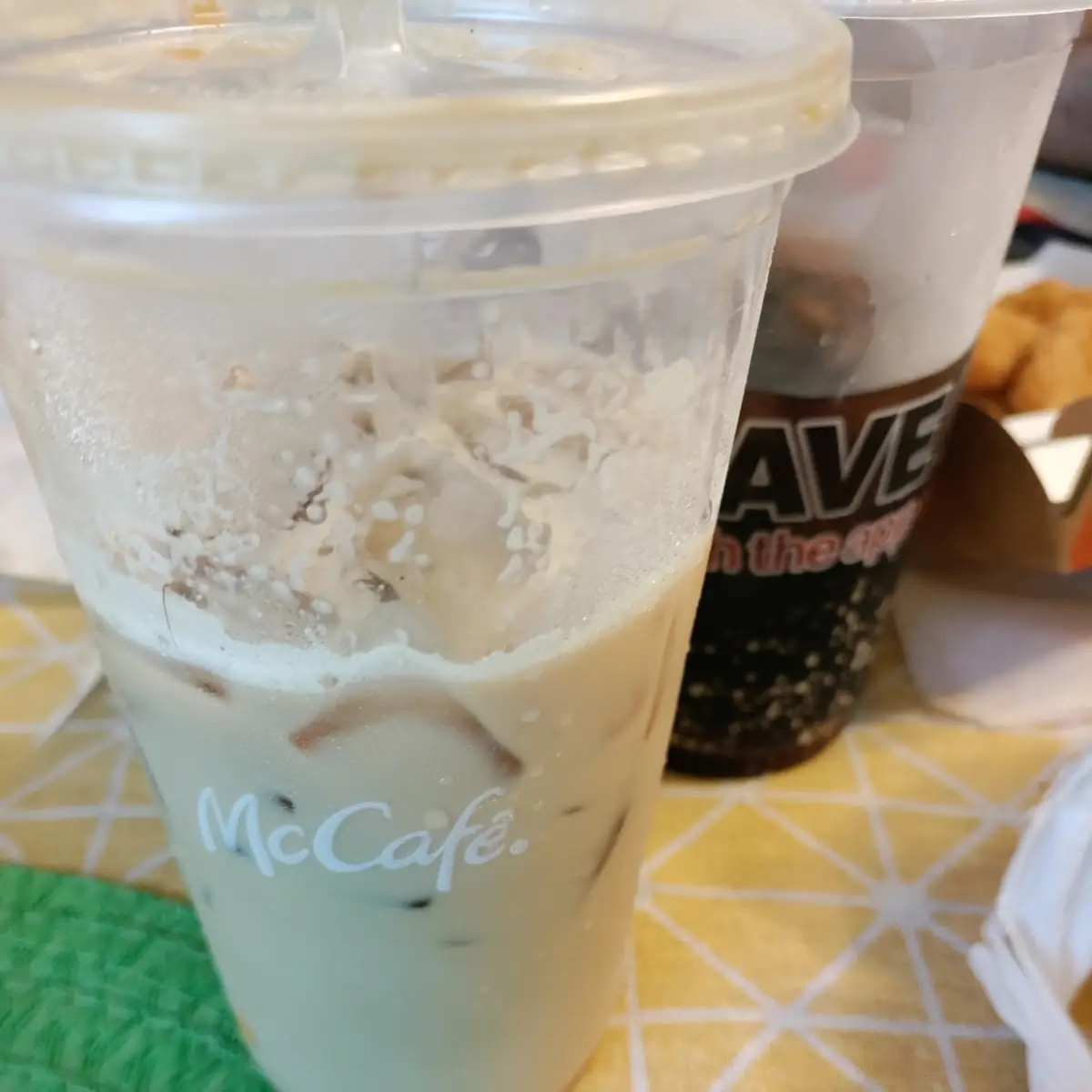 Iced Caramel Latte
