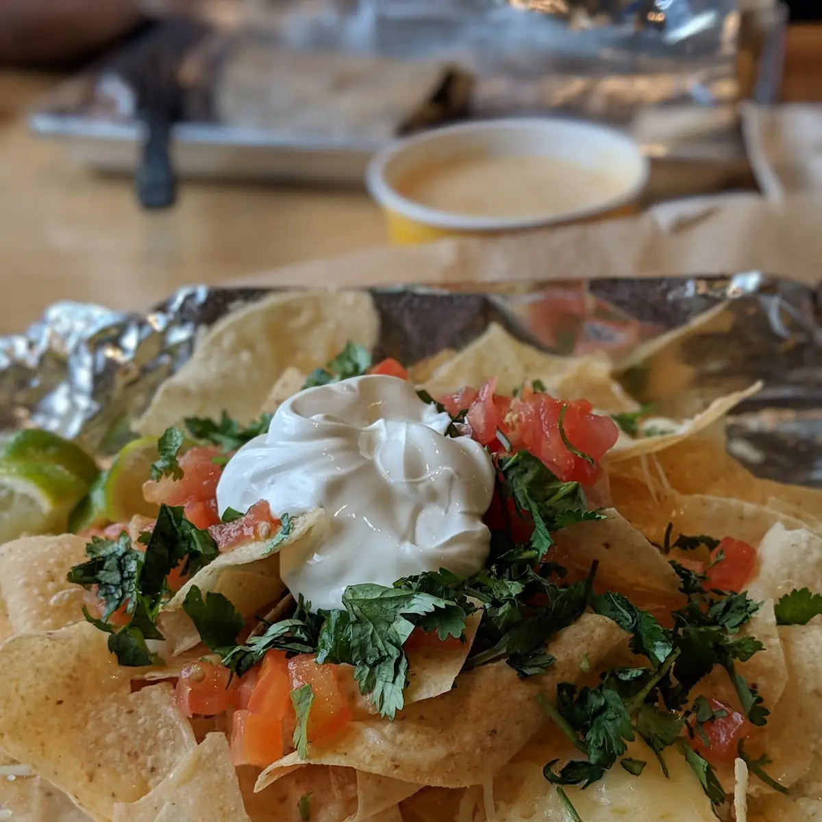 Cheese Nachos