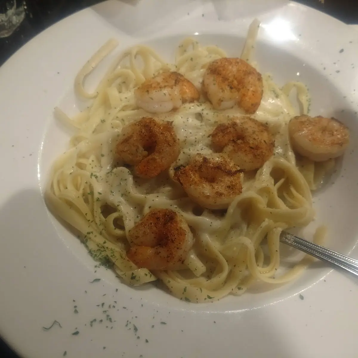 Shrimp Alfredo