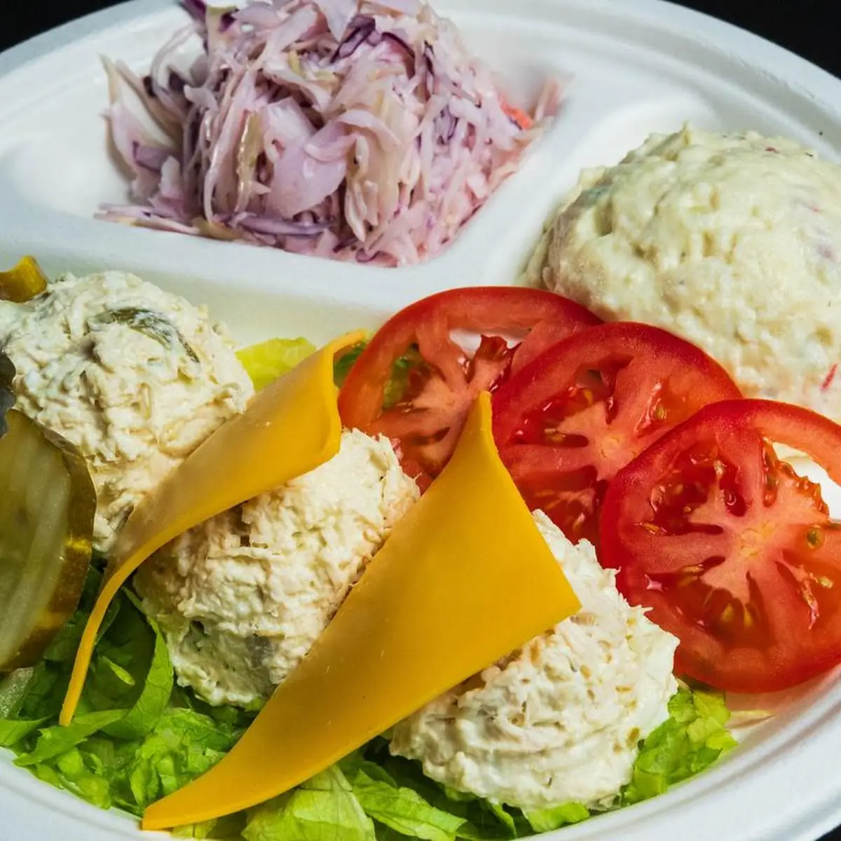 Chicken Salad Cold Plate