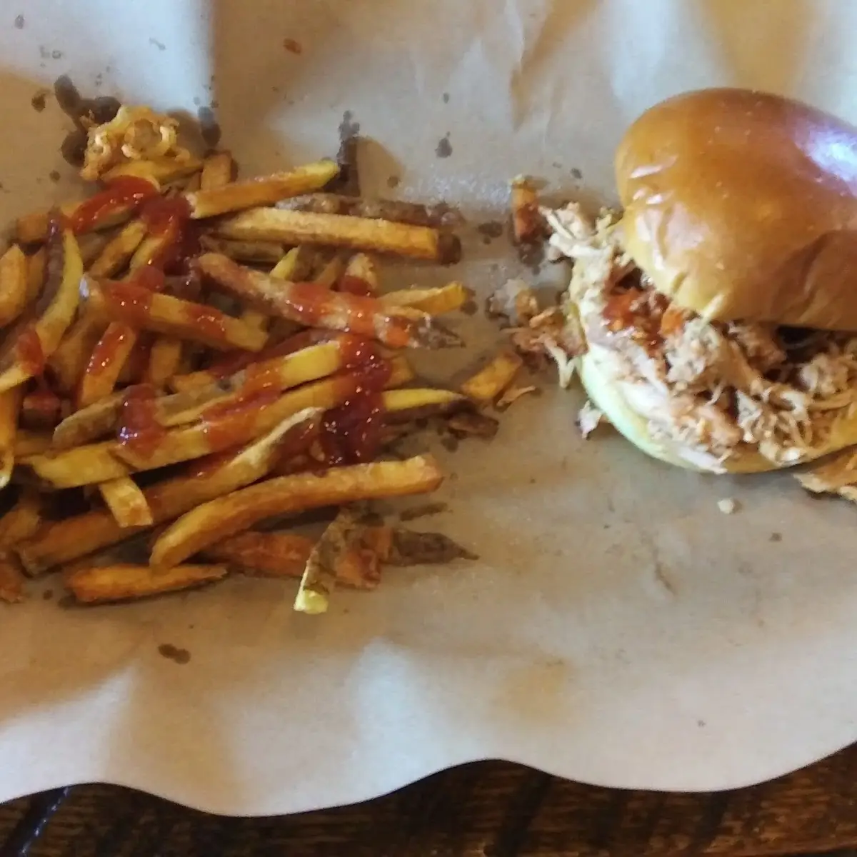 Pulled Chicken Sandwich