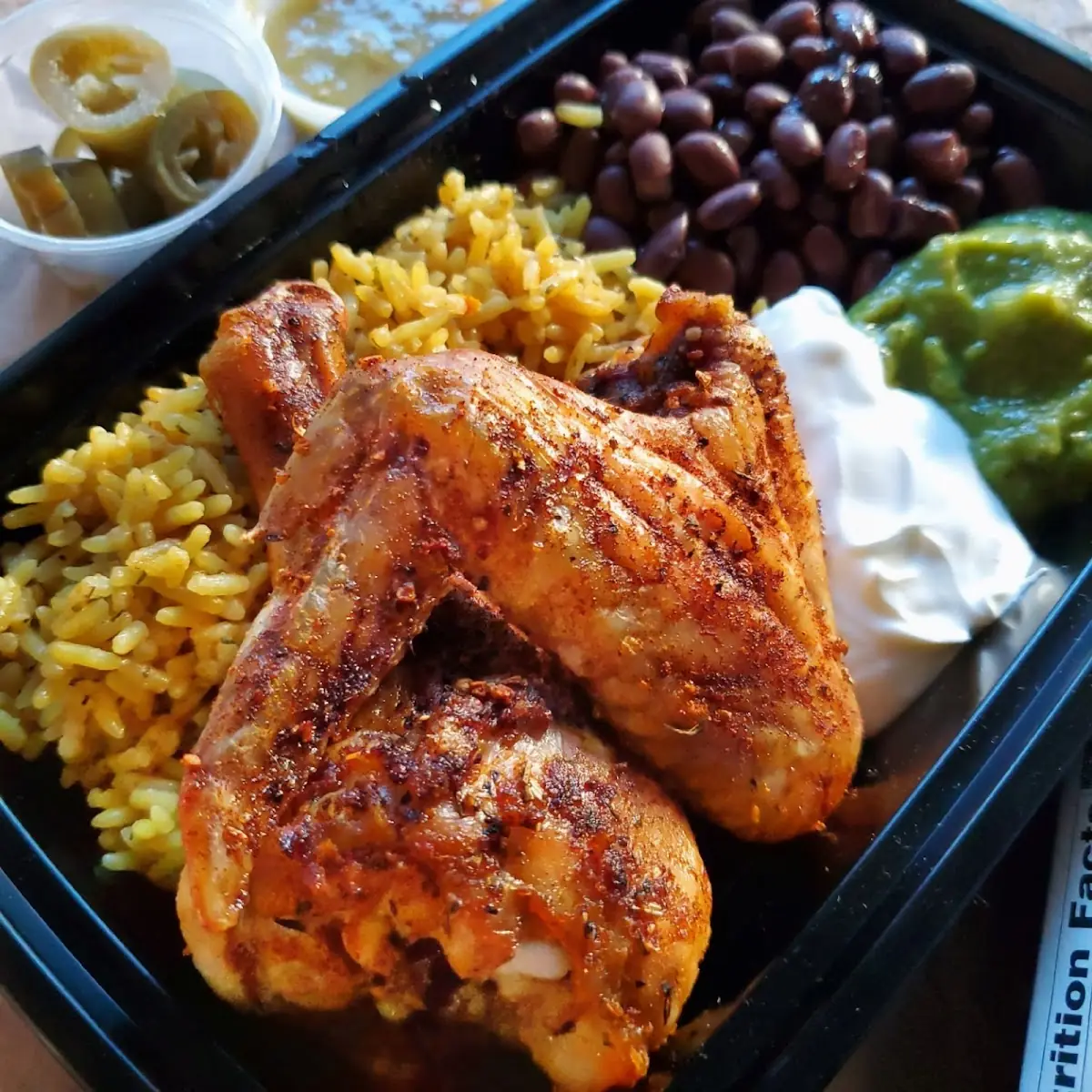 Half Chicken with Two Sides
