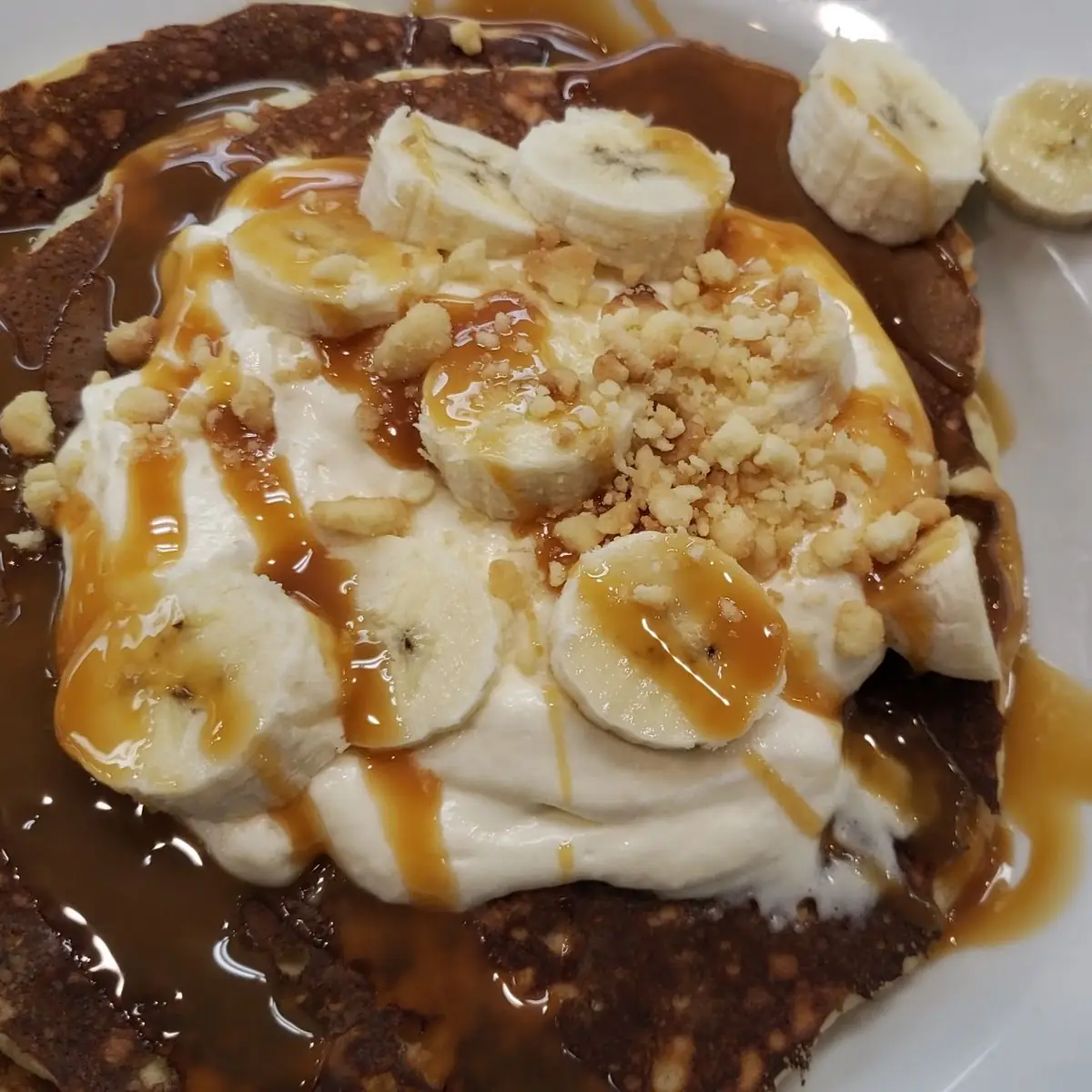 Salted Caramel Pancake Breakfast