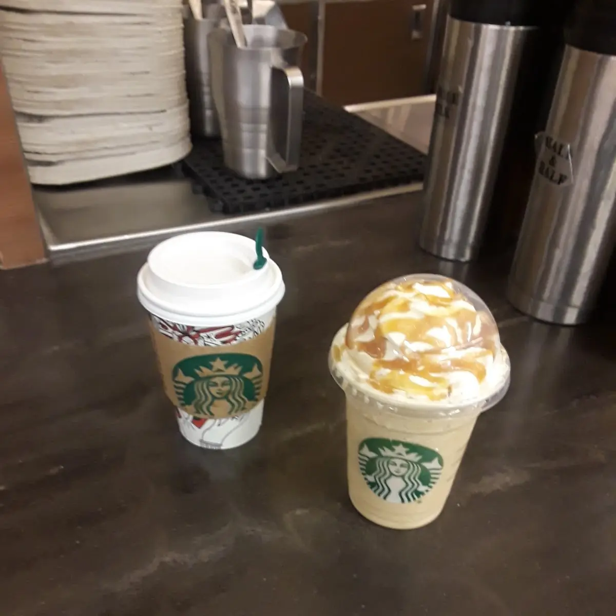 Caramel Frappé