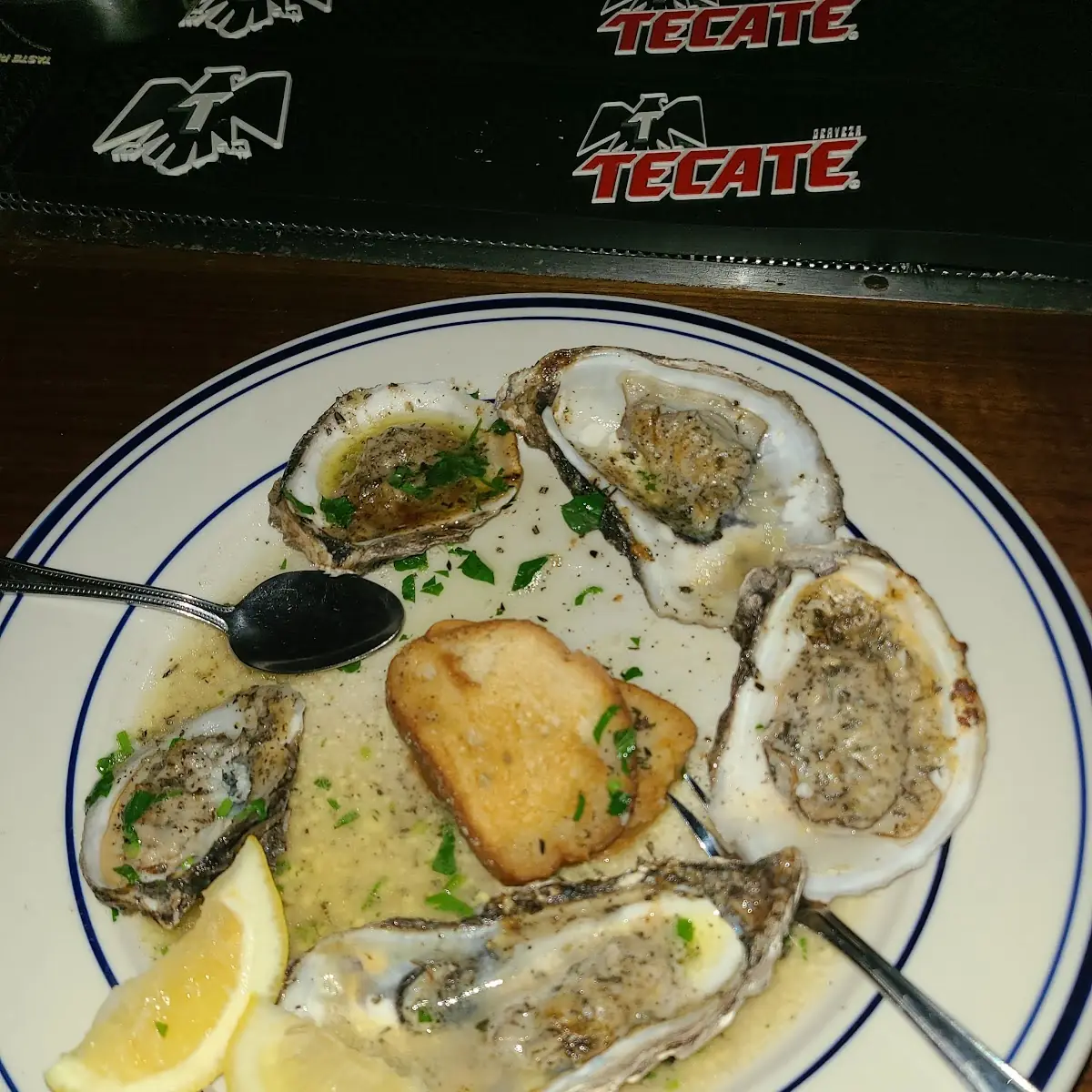 Oysters Rockefeller