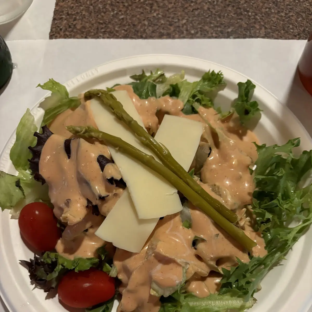 Side Salad with Comeback Dressing