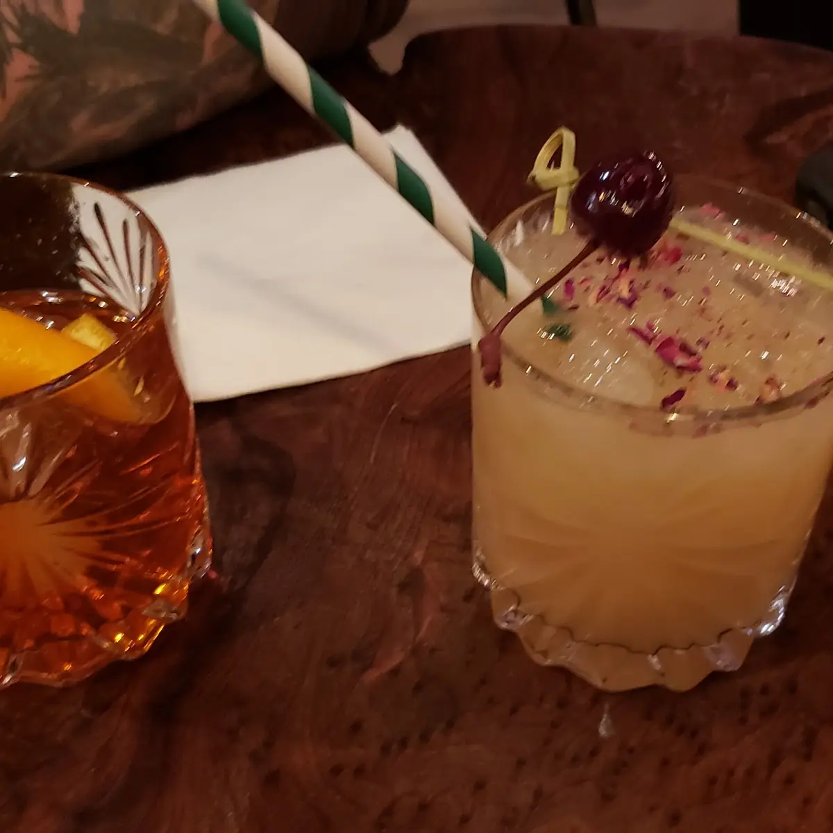 Clarified Rum Punch