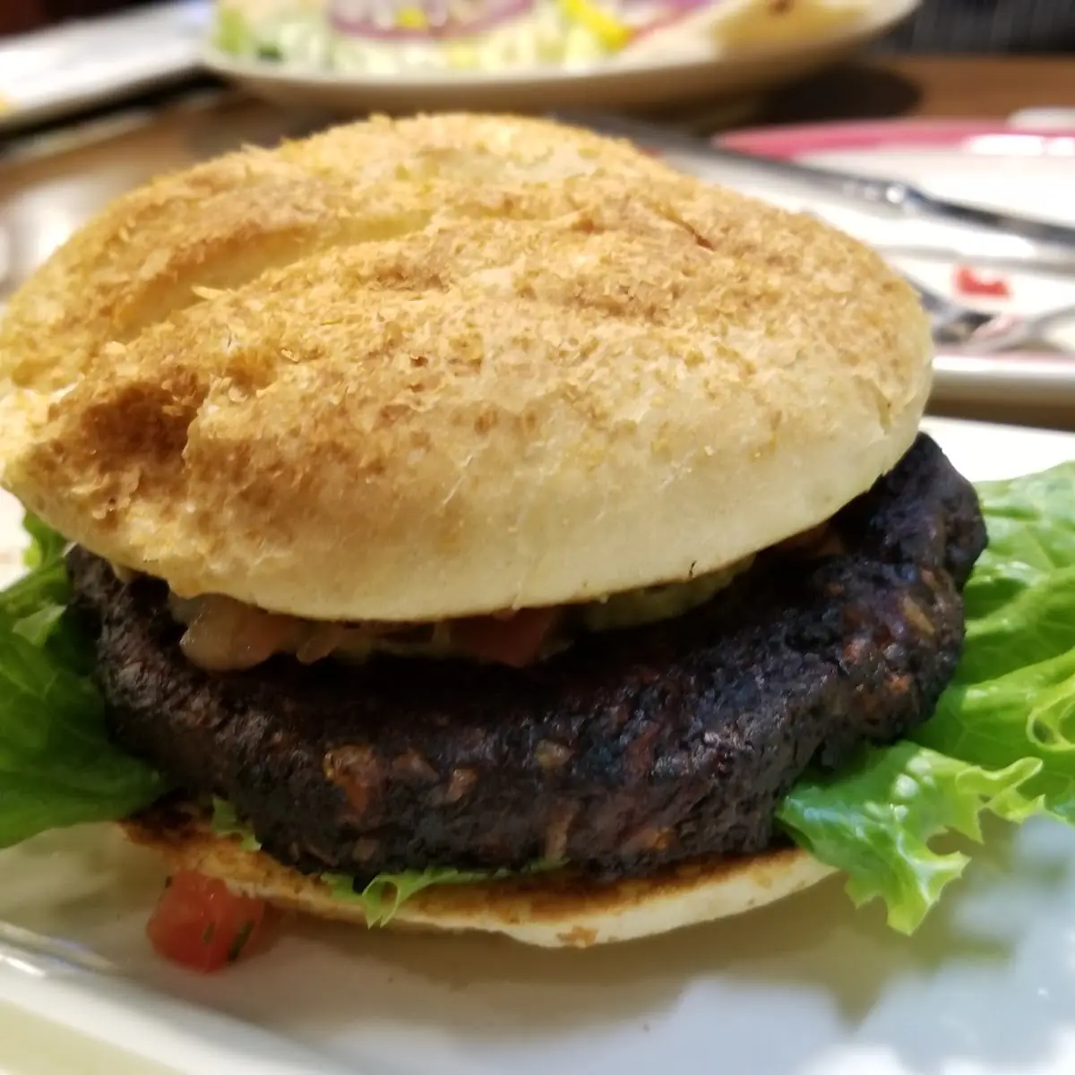 Vegetarian Black Bean Burger