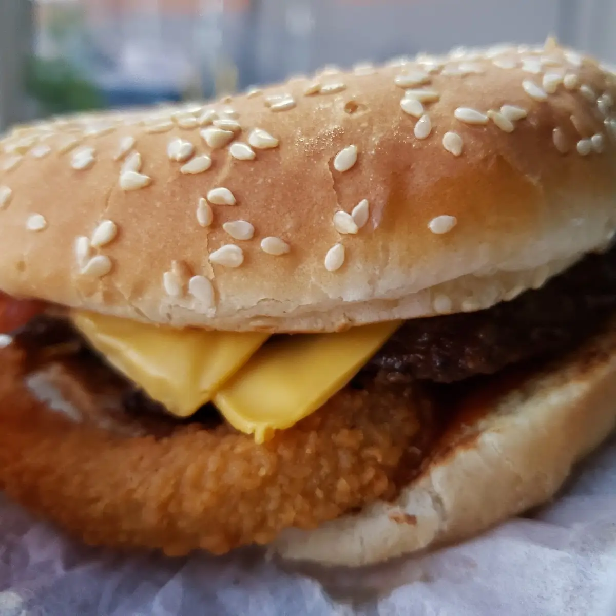 Western Bacon Cheeseburger