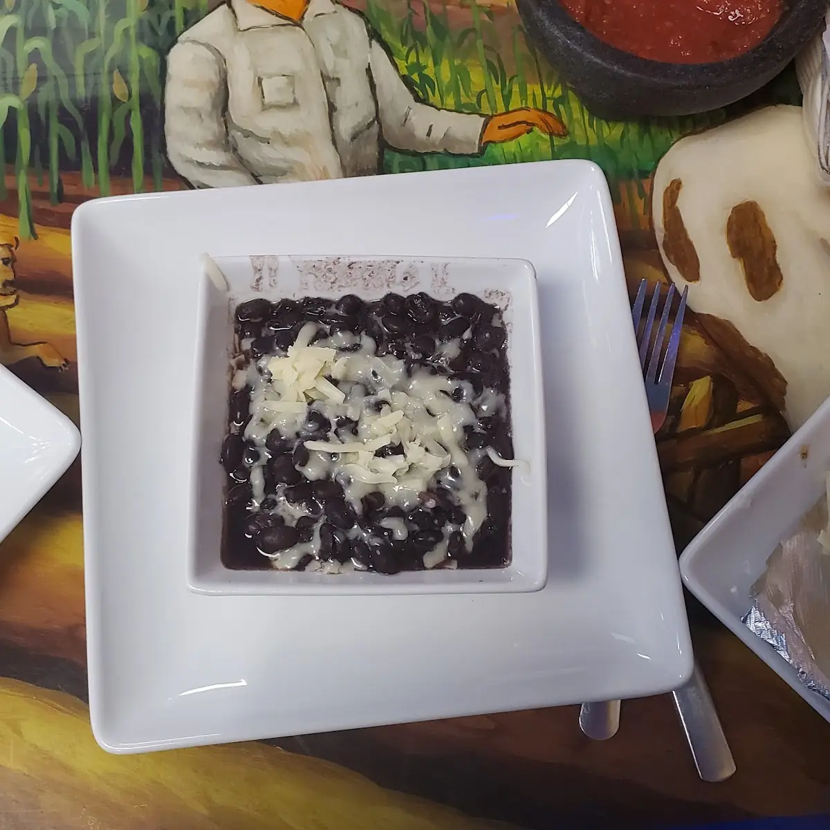 Cheese Enchilada Black Beans Shredded Chicken Taco