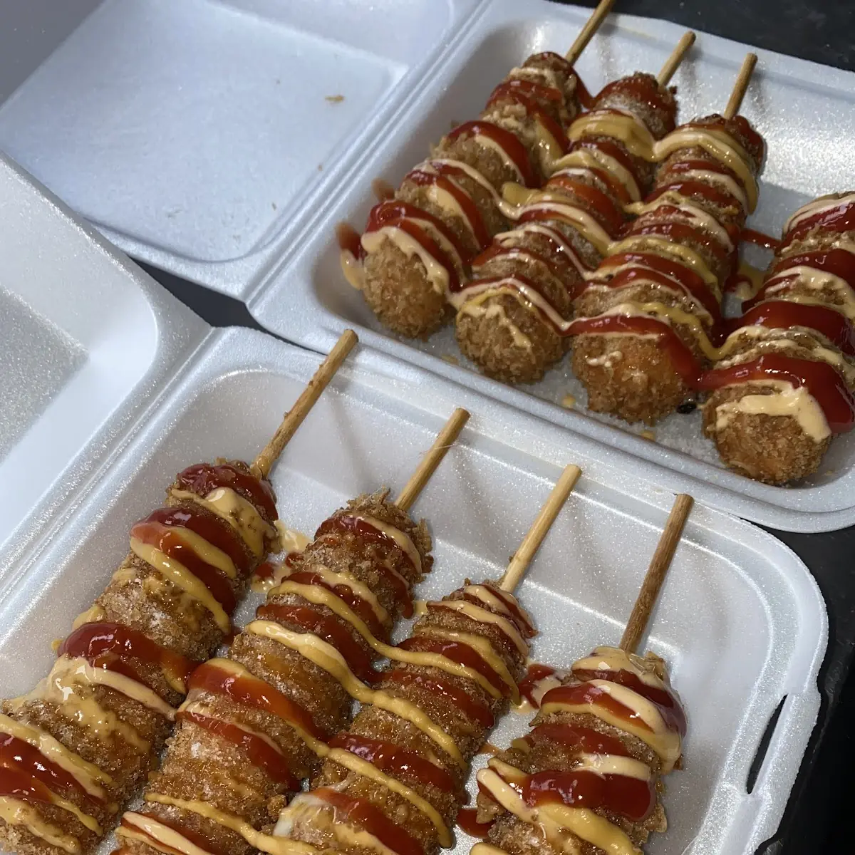 Korean Corn Dogs 2 Pieces