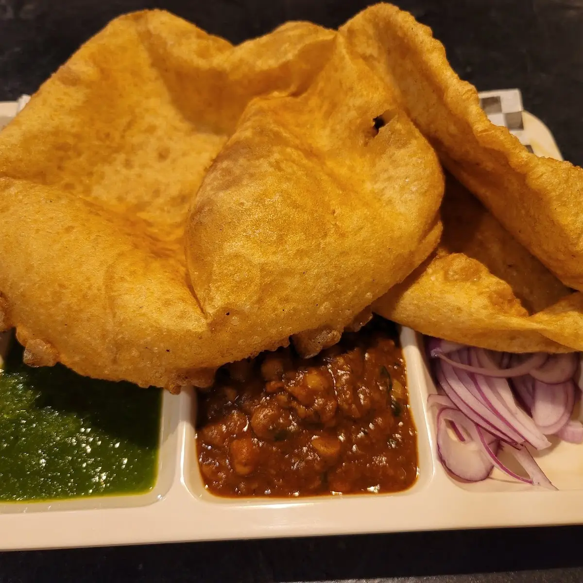 Chana Bhatura, Tandoori Chaska