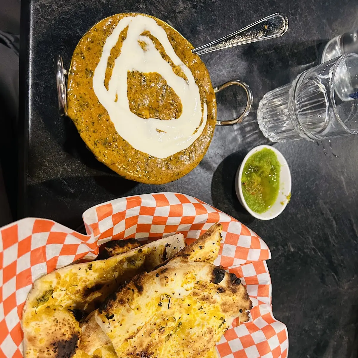 Methi Malai Paneer, Tandoori Chaska