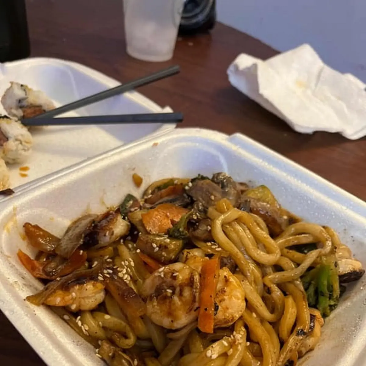 Chicken Udon with Vegetables