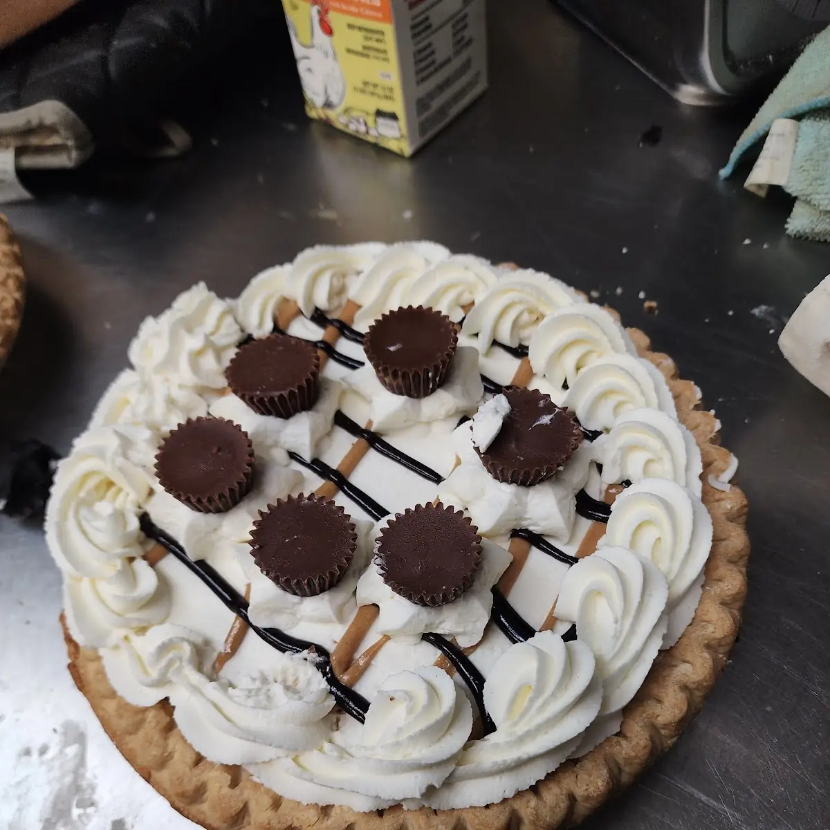 Peanut Butter Silk Pie