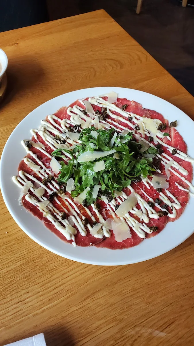 Beef Carpaccio, Frankie's Italian Winnipeg