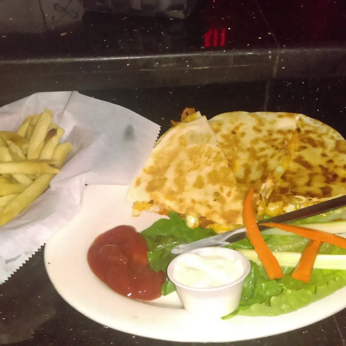 Buffalo Chicken Quesadilla