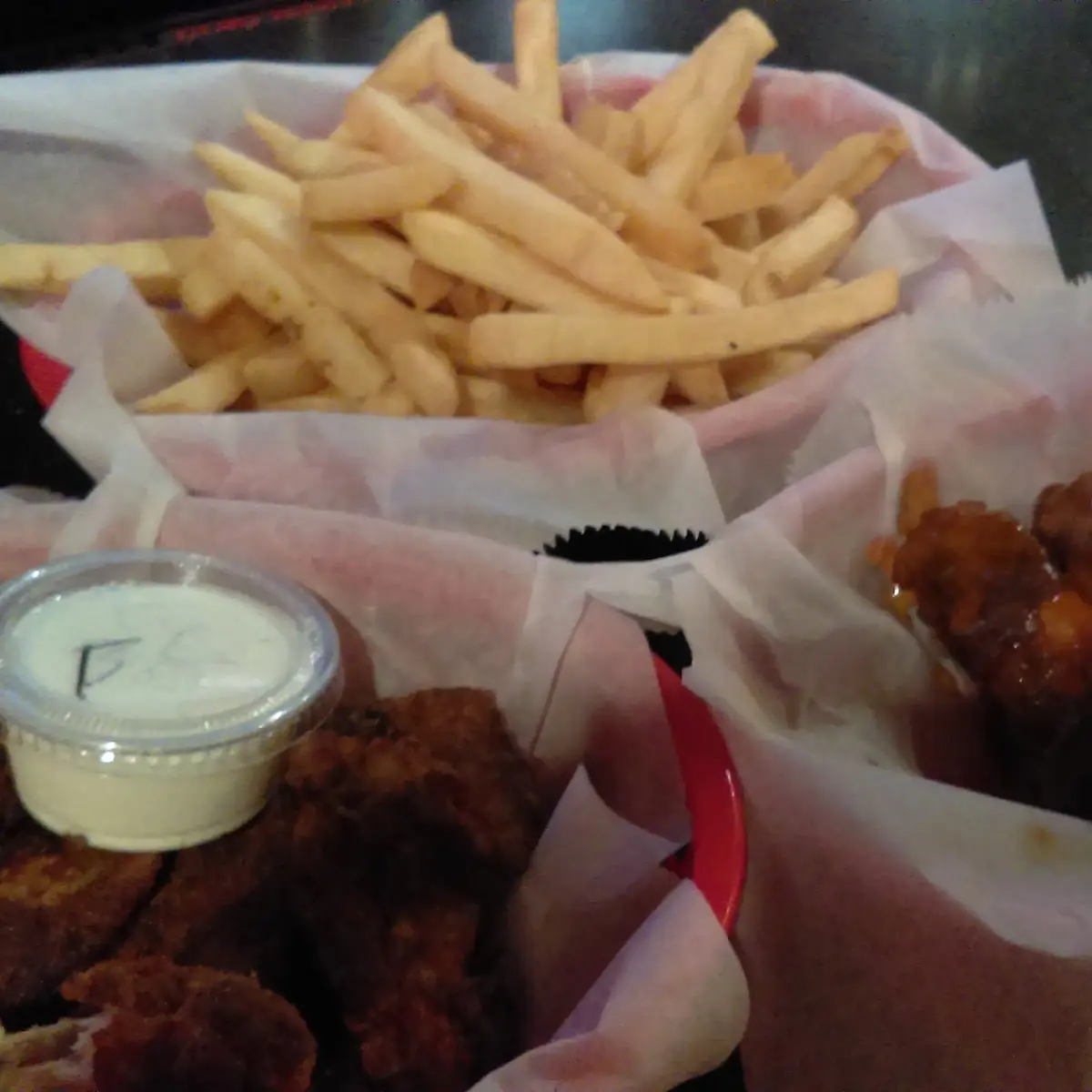 Wings and Fries