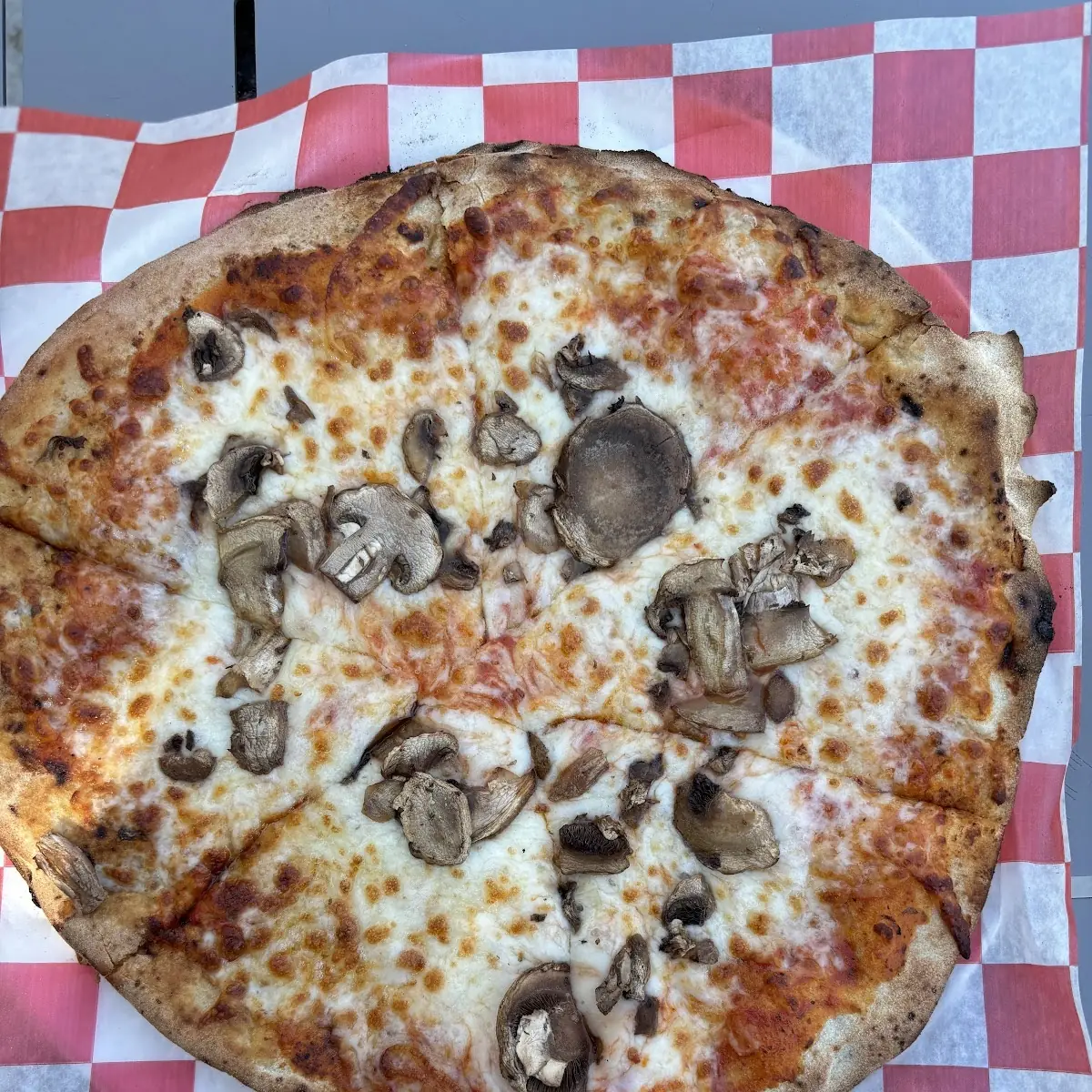 Mushroom Pizza