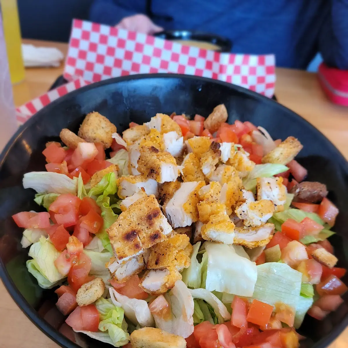 Crispy Chicken Salad
