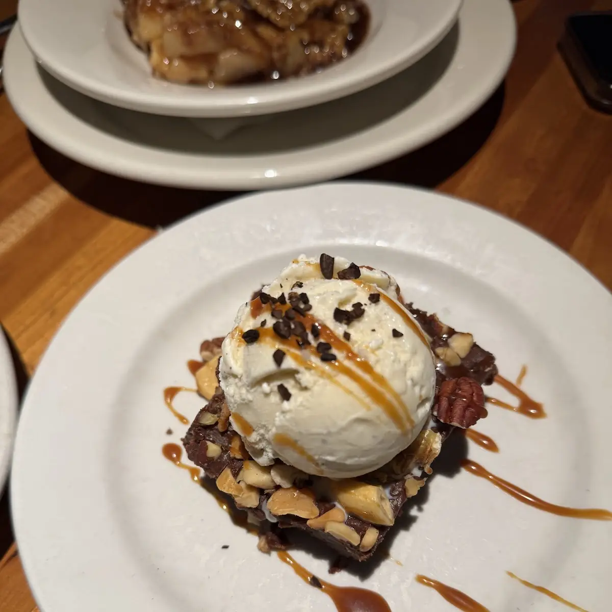 Chocolate Brownie with Vanilla Ice-Cream