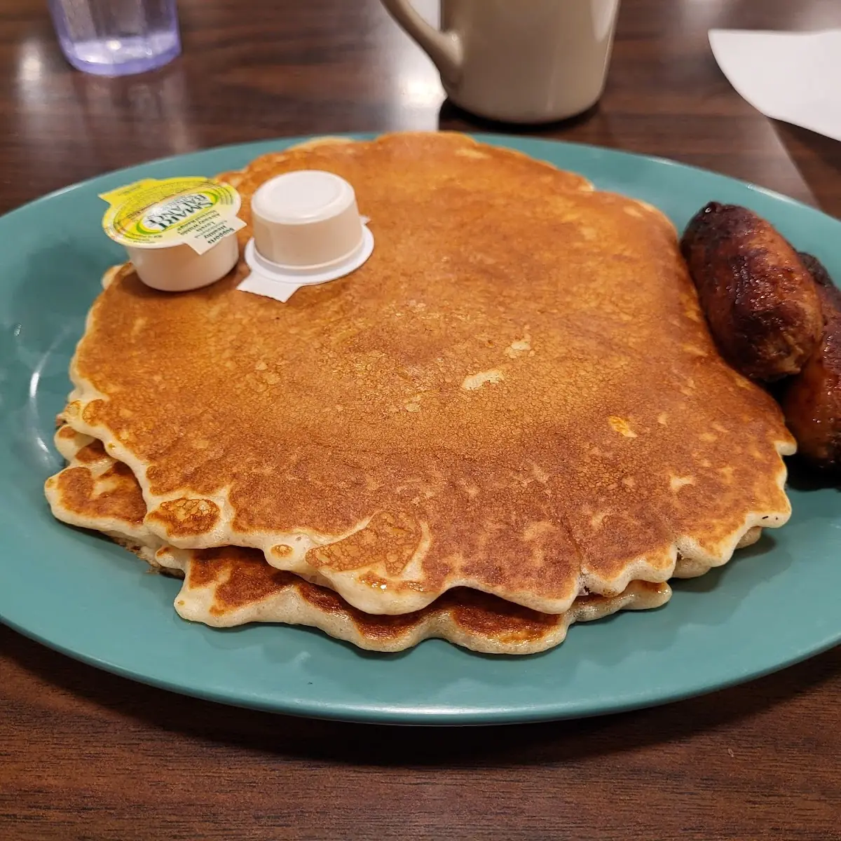 Short Stack Pancakes and Sausage Links