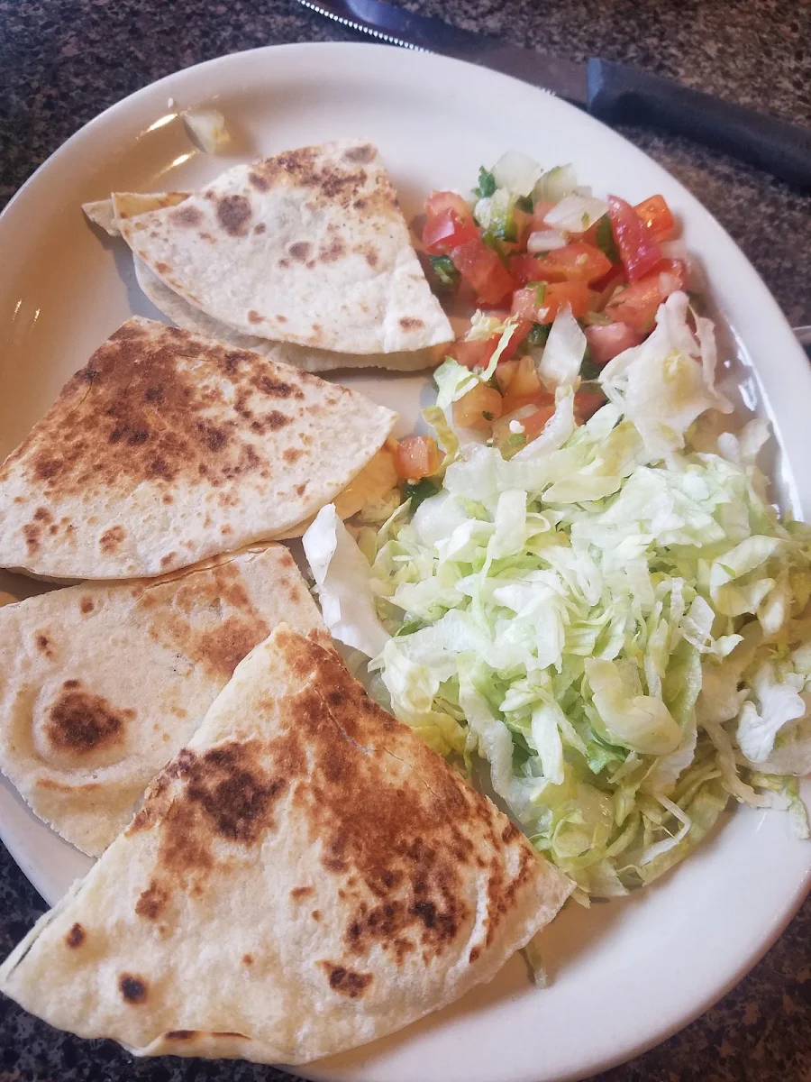 Fajita Quesadilla Plate