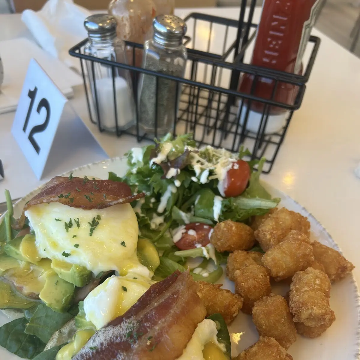 Eggs Benedict with Bacon