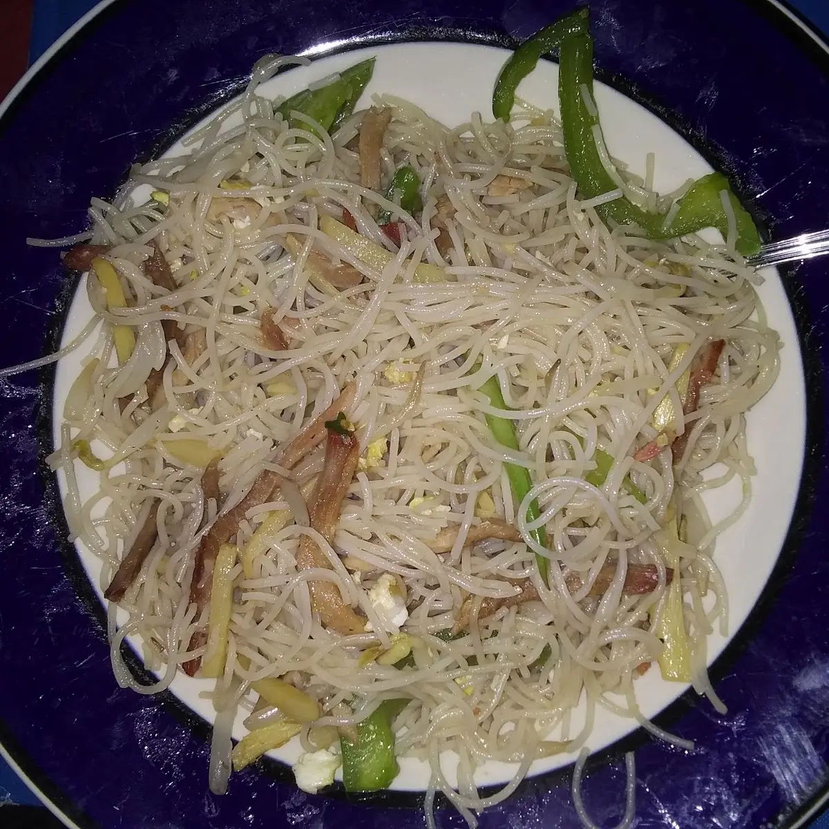 Mei Fun with Roast Pork