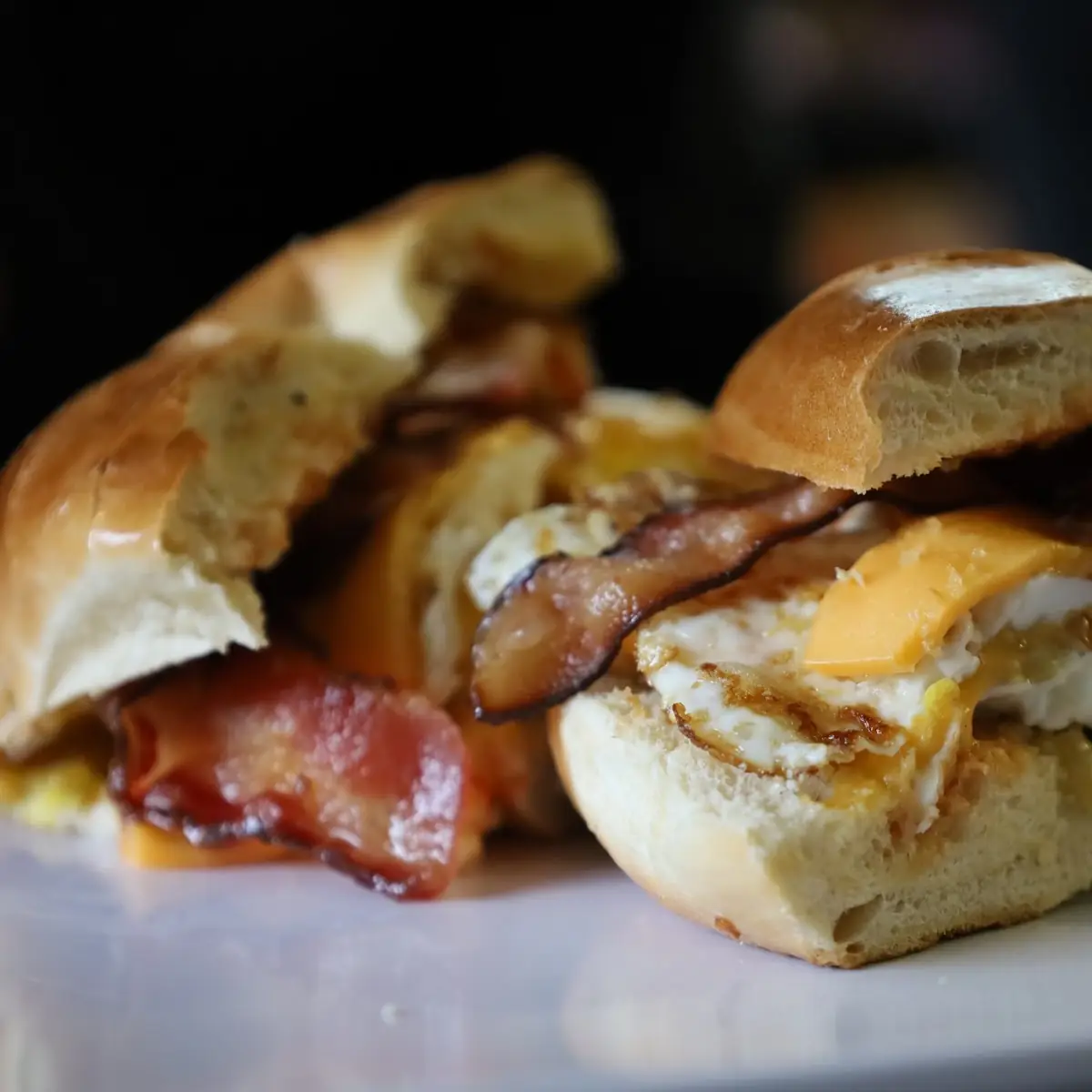 Grilled Chicken Egg and Cheese
