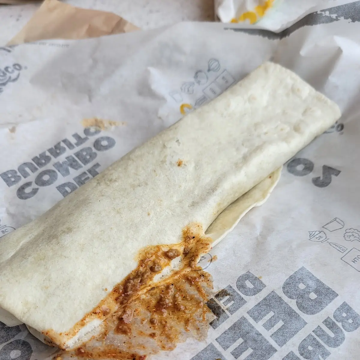 Del Beef Burrito