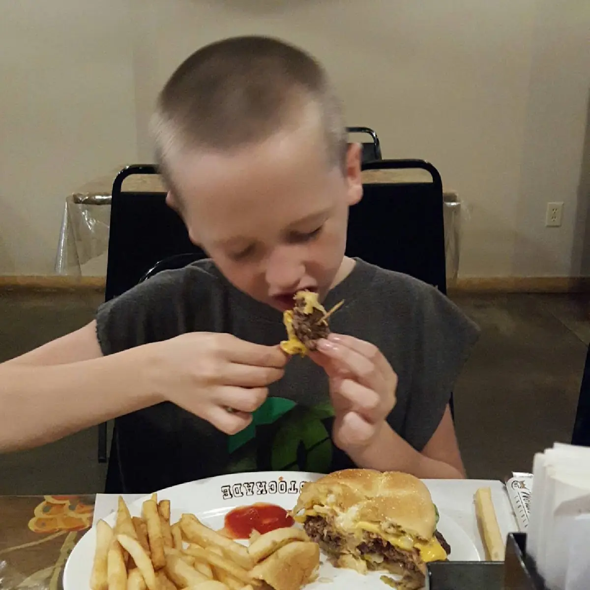 Moon Cheese Burger