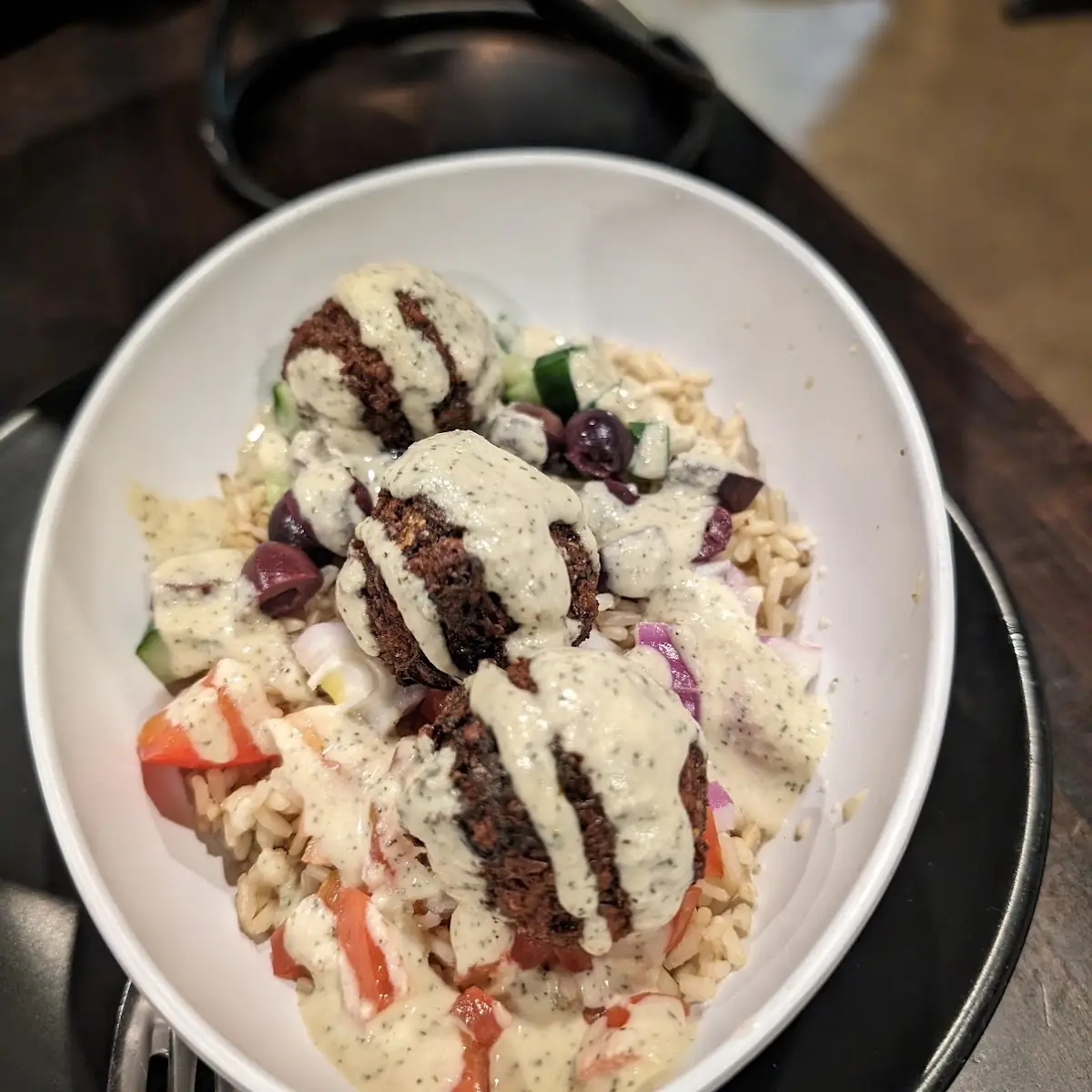 Falafel Rice Bowl