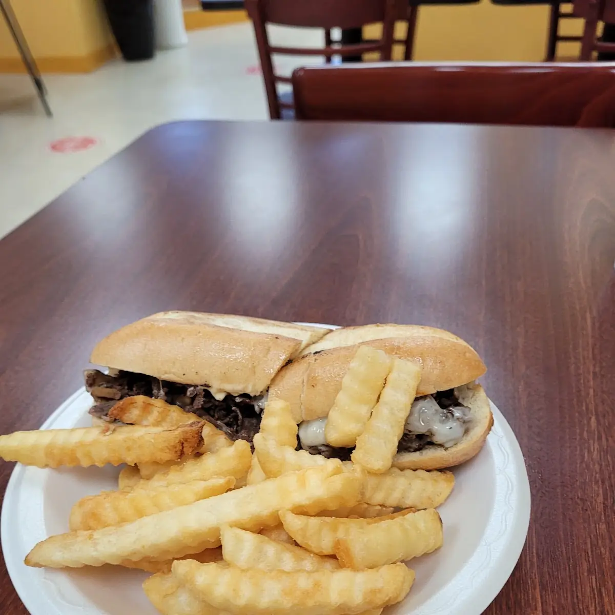 Veggie Deluxe Philly Cheese Steak