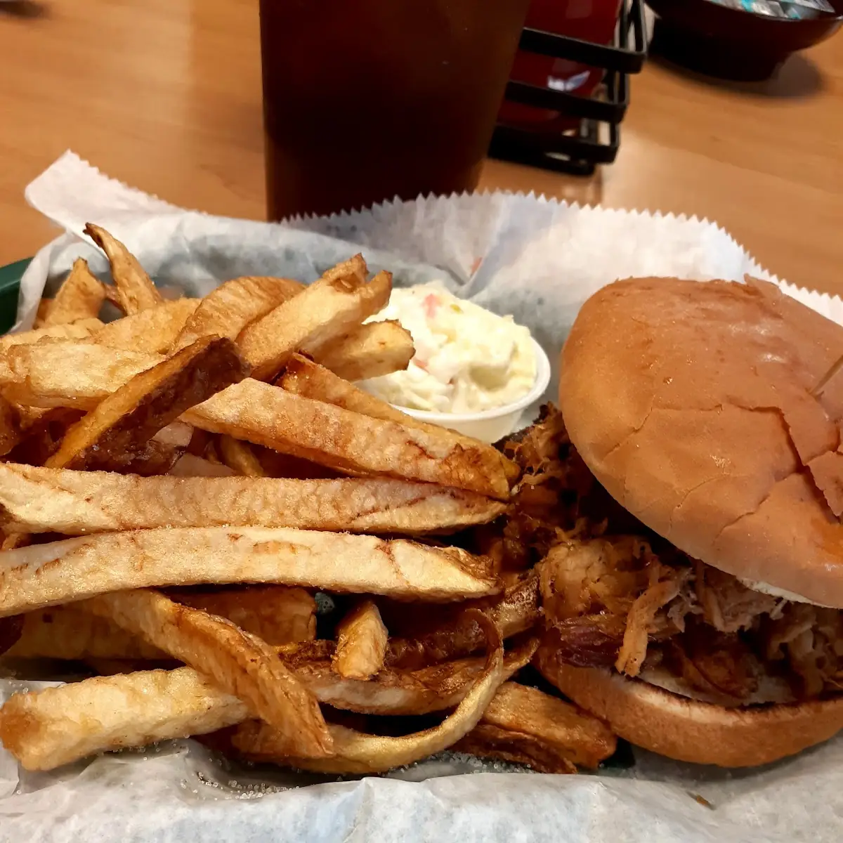 Pulled Pork Sandwich Combo