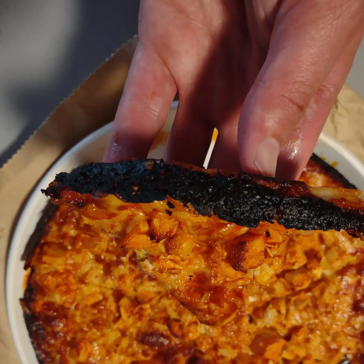 Buffalo Chicken Pizza Laced