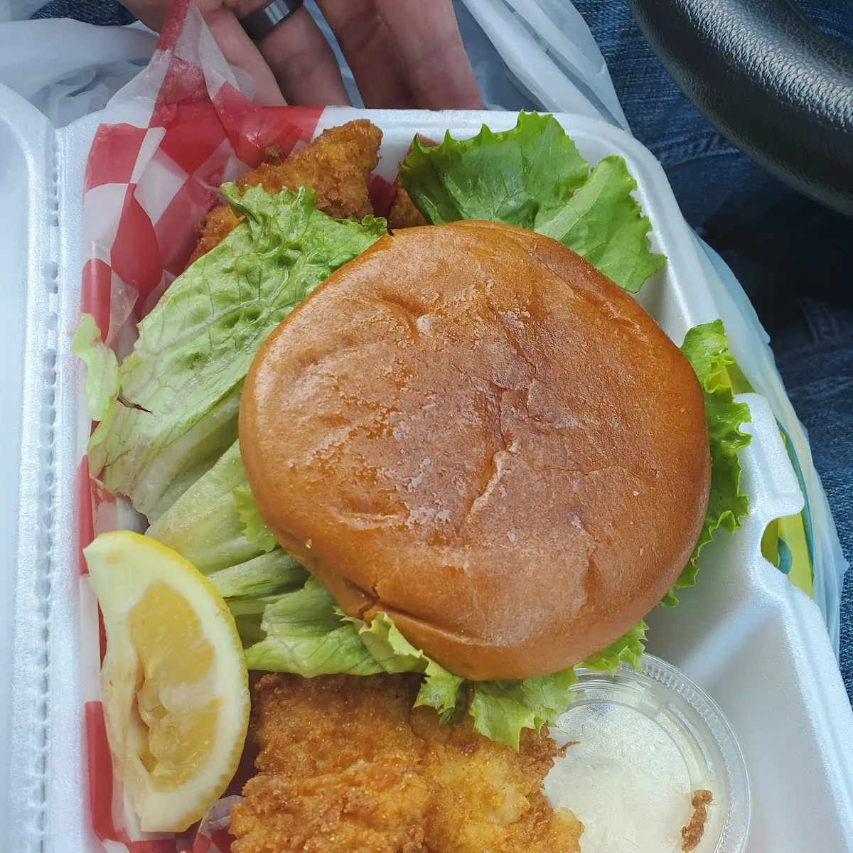 Haddock Burger