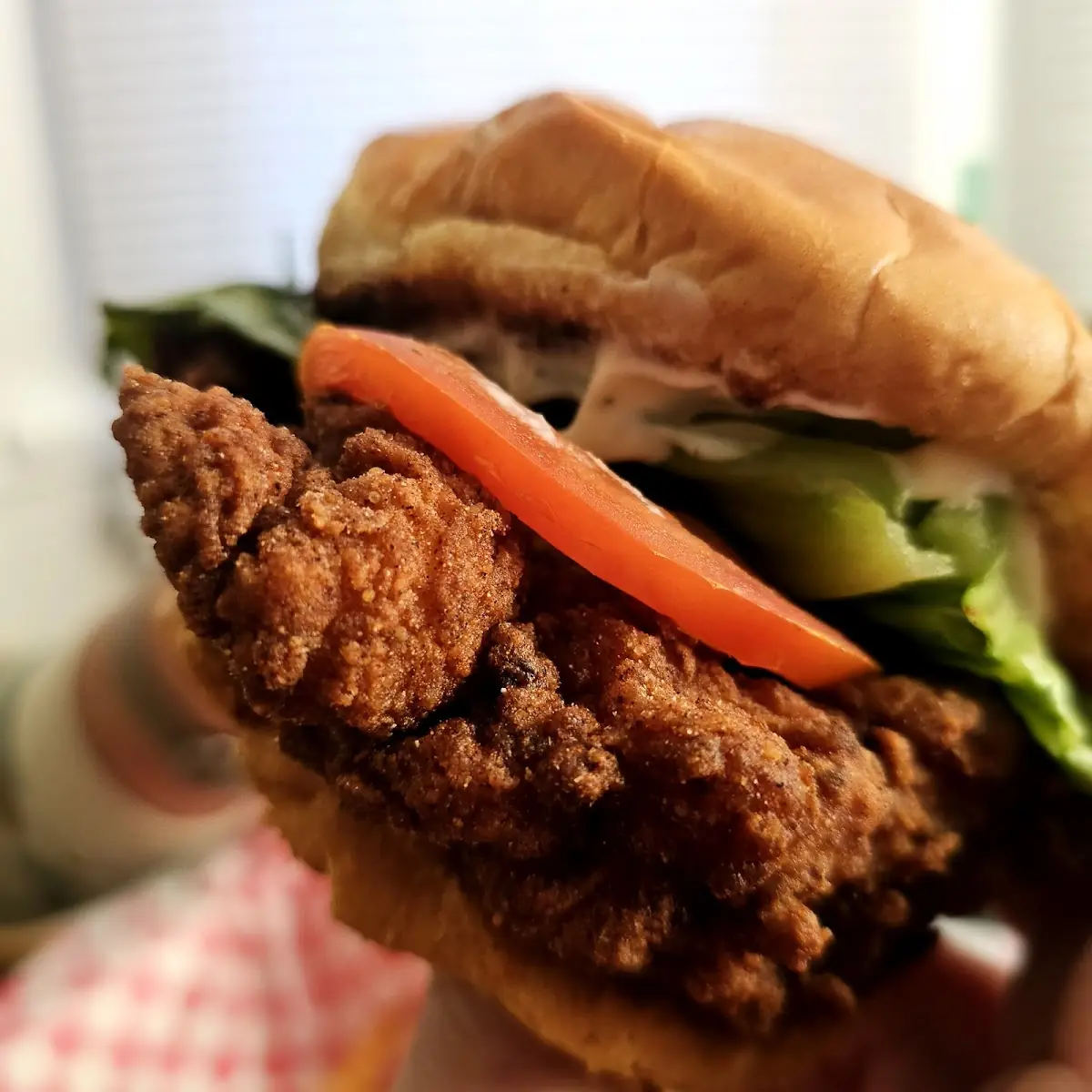 New England Classic Fried Chicken Sandwich