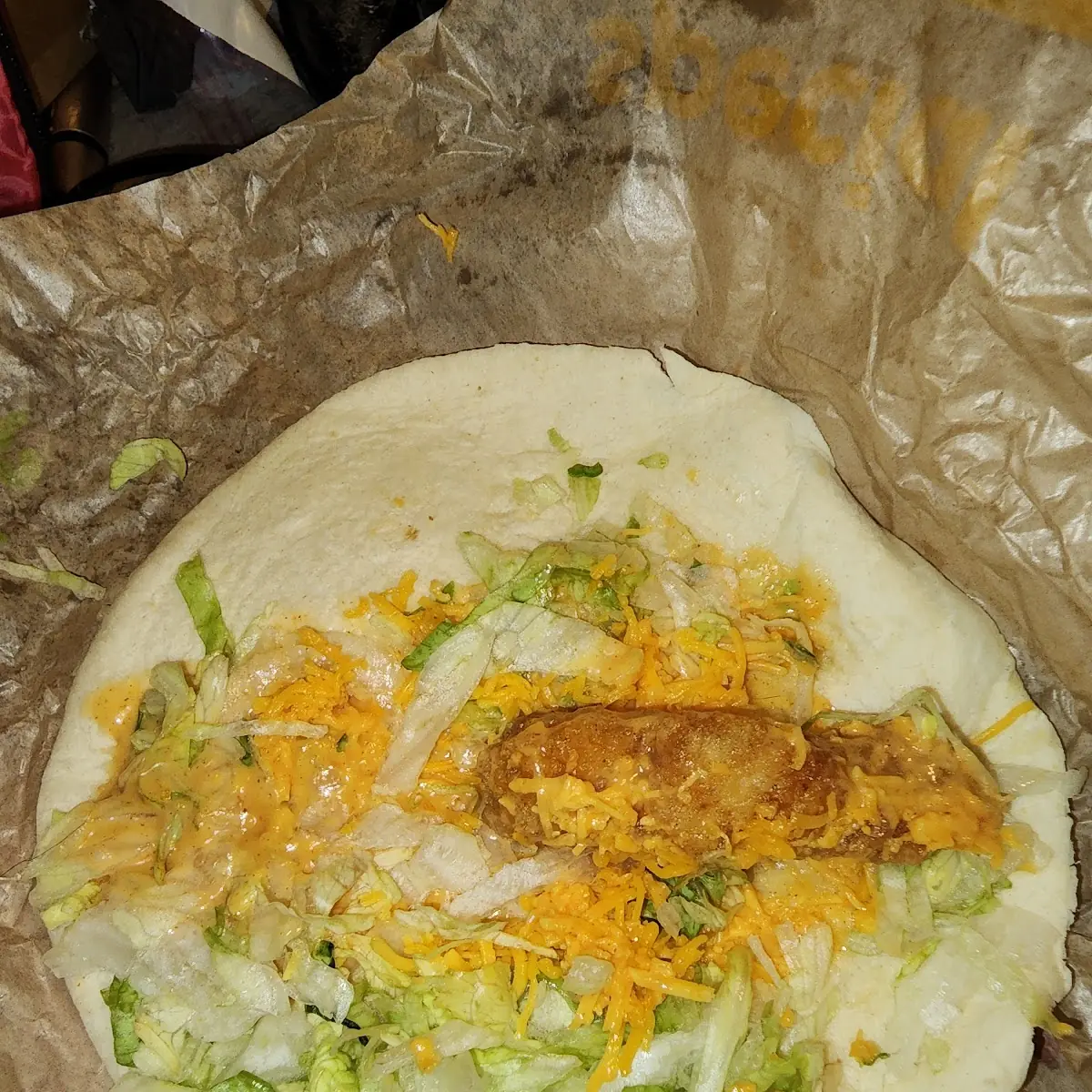 Fried Chicken Taco