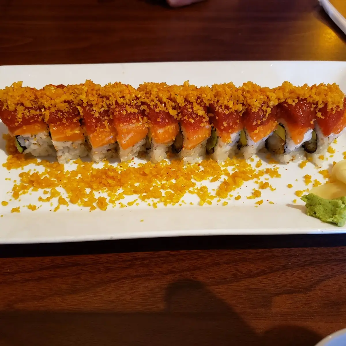 Warrior Roll Double Salmon Roll Tuna Lover's Roll & Salmon Sashimi